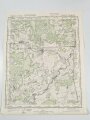 Truppenkarte Rußland 1:50000 " Utorgosch"  datiert 1943. Maße 35 x 45cm
