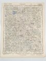 Truppenkarte Rußland 1:50000 " Ljudjatino"  datiert 1943. Maße 35 x 45cm