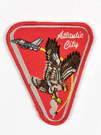 U.S. Air Force, 119th Fighter Squadron "Atlantic City" flight jacket patch