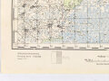 Truppenkarte Rußland 1:100.000 "Gorodzy"   datiert 1943, Maße 35 x 45cm