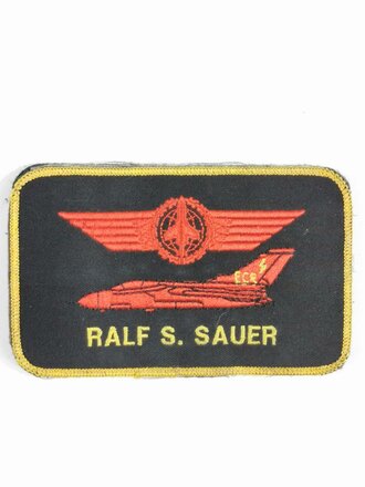 Bundeswehr, Luftwaffe, Namensschild Tornado Pilot "ECR", Jagdbombergeschwader 32 (JaboG 32)