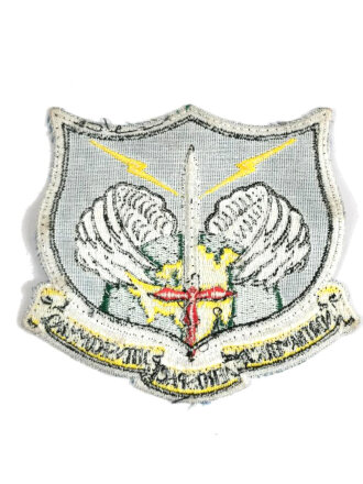 U.S. Air Force/Canadian Royal Air Force, "North American Aerospace Defense Command" flight jacket patch, ca. 11 x 12,5 cm