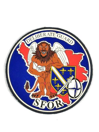 U.S. Air Force, Operation "Deliberate Guard" SFOR flight jacket patch