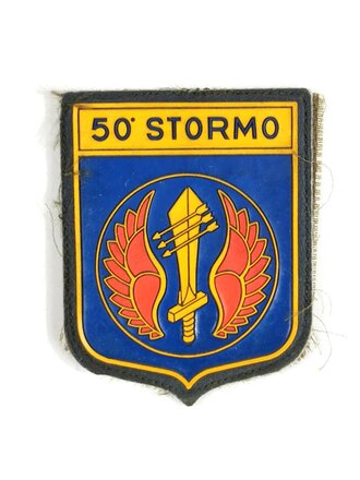 Italien, Luftstreitkräfte (Aeronautica Militare), Abzeichen/Patch, Gruppo 50° STORMO "Giorgio Graffer", ca. 10 x 7,5 cm