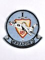 U.S. Navy/USMC, "Crusader F8E 42" Vought F-8 Crusader flight jacket patch, Vietnam War, ca. 12 x 12 cm