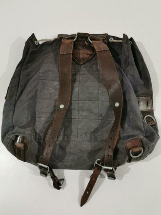 Rucksack Luftwaffe, getragenes Stück, datiert 1937