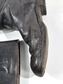 Paar Stiefel für Offiziere der Wehrmacht. Getragenes Paar mit Flickstelle, Sohlenlänge 30,5cm