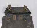 Tasche für die Gasplane der Wehrmacht. Gummierte Ausführung, getragenes Stück