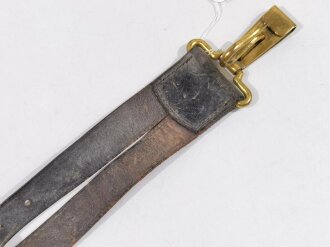 U.S. sword hangers for Indian Wars/Spanish American War, Officer´s Sword Belt . Good condition