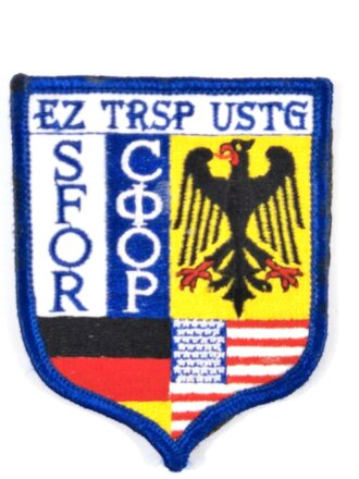 Bundeswehr, Abzeichen, SFOR, Einsatzzentrale Transport Unterstützung "EZ TRSP USTG", Bosnien und Herzegowina