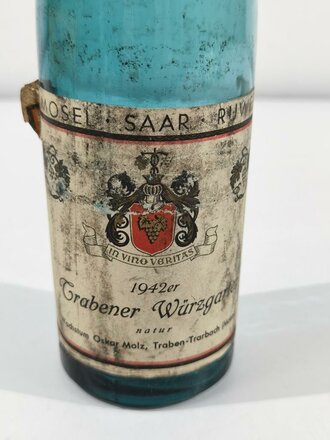 Weinflasche "1942er Grabener Würzgarten"