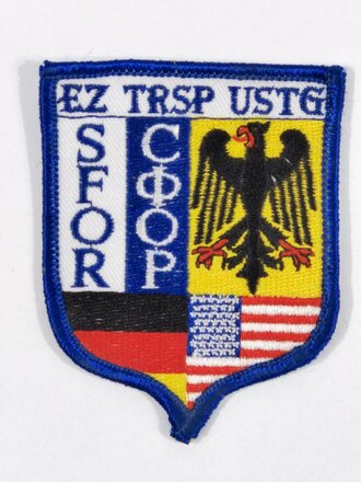 Bundeswehr, Abzeichen, SFOR, Einsatzzentrale Transport...