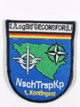 Bundeswehr, Abzeichen, "2./LogBtl GECON SFOR(L) - NschTrspKp 1. Kontingent", German Contingent Stabilisation Force (Land), Bosnien und Herzegowina