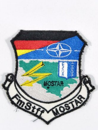 Bundeswehr, Abzeichen, SFOR/NATO, Fernmeldestaffel "FmStff", Mostar, Bosnien und Herzegowina
