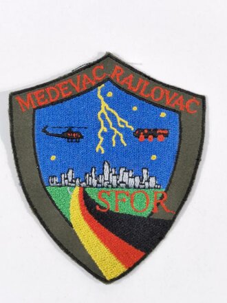 Bundeswehr, Abzeichen, SFOR "MEDEVAC" (Medical Evacuation), Feldlager Rajlovac, Bosnien und Herzegowina