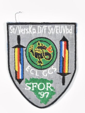 Bundeswehr, Abzeichen,  "St/VersKp D/F St/EUVbd ECL...