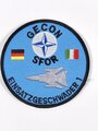 Bundeswehr, Luftwaffe, Abzeichen, "GECON SFOR NATO" (German Contingent Stabilisation Force ) Einsatzgeschwader 1, Tornado, Bosnien und Herzegowina