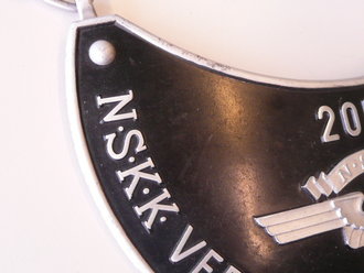 Ringkragen NSKK, Aluminium, Originallack, seltenes Stück