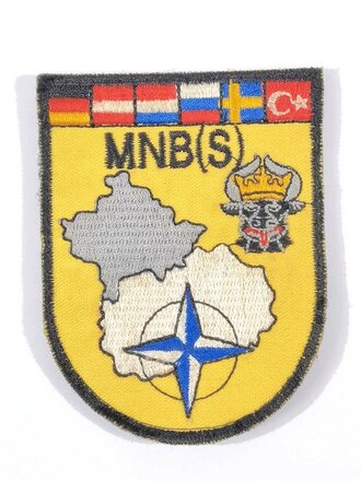 NATO, Abzeichen, "MNB(S)" (Multinationale Brigade Süd), KFOR, Kosovo/Nordmazedonien