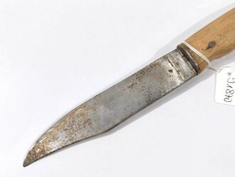 Privat beschafftes Messer eines Soldaten im 2.Weltkrieg. Gesamtlänge 26cm