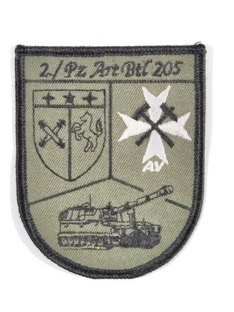 Bundeswehr, Abzeichen, "2./PzArtBtl 205 AV" (Panzerartilleriebataillon)