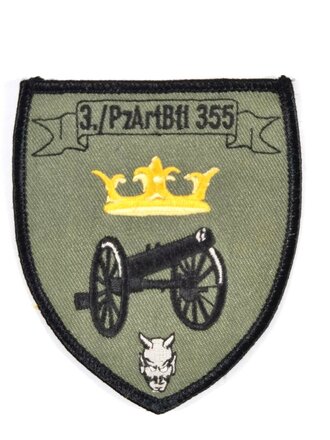 Bundeswehr, Abzeichen, "3./PzArtBtl 355"...