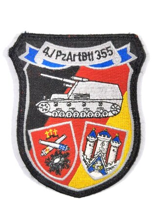 Bundeswehr, Abzeichen, "4./PzArtBtl 355"...