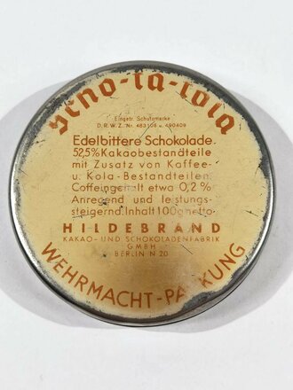 Scho-ka-kola Dose 1941 " Wehrmacht-Packung"...