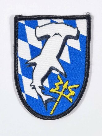 Bundeswehr, Abzeichen, Bayern/Hammerhai/Dreizack, mir...