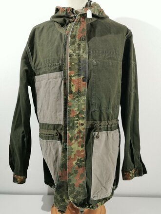 Bundeswehr Feldjacke/Parka, Flecktarn, Größe 50/52 (BW 7/8), Hauptfeldwebel/Jäger, gebraucht