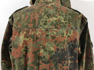 Bundeswehr Feldjacke/Parka, Flecktarn, Größe 50/52 (BW 7/8), Hauptfeldwebel/Jäger, gebraucht