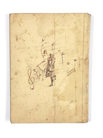 "Du und deine Harmonika", Soldatenliederbuch, 72 Seiten, ohne Jahr, ca. 15 x 10,5 cm, gebraucht, Einband lose