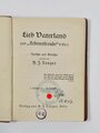 "Lieb Vaterland der Lebensfreude - Sprüche und Gedichte", 6. Band, P. J. Tonger, 159 Seiten, 16 x 11,5 cm, gebraucht mit Stempel des Wehrbezirkskommando Dessau, 17.11.1943