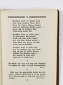 "Lieb Vaterland der Lebensfreude - Sprüche und Gedichte", 6. Band, P. J. Tonger, 159 Seiten, 16 x 11,5 cm, gebraucht mit Stempel des Wehrbezirkskommando Dessau, 17.11.1943