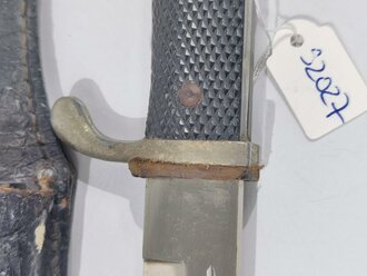 Extraseitengewehr KS98 Wehrmacht, Hersteller Eickhorn Solingen, Scheide Originallack