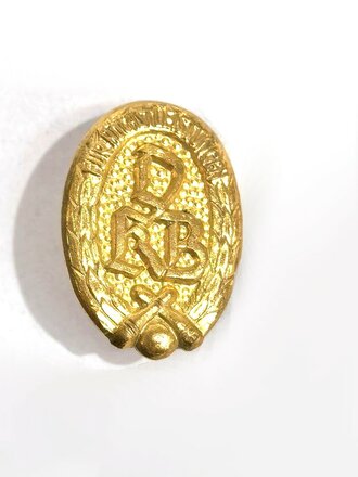 Deutscher Keglerbund, Abzeichen für Höchstleistungen in Gold 1.Form 18mm