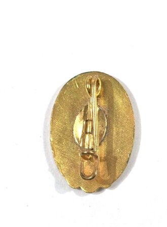 Deutscher Keglerbund, Abzeichen für Höchstleistungen in Gold 1.Form 18mm