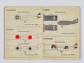 "Hoheitsabzeichen der Flugzeuge der europäischen Mächte", hrsg. v. Reichsluftfahrtministerium, ohne Seitenzahl, 1939, ca. 15 x 10,5 cm, gebraucht