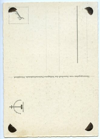 Postkarte "Schlageter-National-Denkmal",...