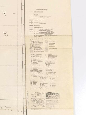 "Kiel und Kanal", Ausgabe 1940, Zwei Karten in Umschlag, Kiel-Schleswig 1:100.000 und Kiel-Wik 1:15.000, mit Umschlag ca. 33 x 23 cm, Karten im guten gebrauchten Zustand