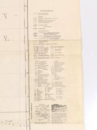 "Kiel und Kanal", Ausgabe 1940, Zwei Karten in Umschlag, Kiel-Schleswig 1:100.000 und Kiel-Wik 1:15.000, mit Umschlag ca. 33 x 23 cm, Karten im guten gebrauchten Zustand