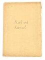 "Kiel und Kanal", Ausgabe 1940, Zwei Karten in Umschlag, Kiel-Schleswig 1:100.000 und Kiel-Wik 1:15.000, mit Umschlag ca. 33 x 23 cm, Karten im guten gebrauchten Zustand