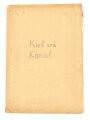 "Kiel und Kanal", Ausgabe 1940, Zwei Karten in Umschlag, Kiel-Schleswig 1:100.000 und Kiel-Wik 1:15.000, mit Umschlag ca. 33 x 23 cm, Karten im guten gebrauchten Zustand