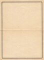 Deutschland nach 1945, Todesanzeige eines "Oberleutnant und Staffelkapitän in einem Nachtjagd-Geschwader", Rußland, Bonn 1945/49, DIN A5