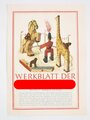 "Werkblatt der Hitler-Jugend", Blatt 7, September 1943, DIN A4, guter Zustand