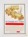 "Werkblatt der Hitler-Jugend", Blatt 37, September 1943, DIN A4, guter Zustand