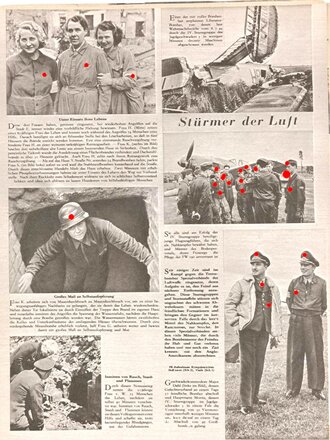 Der Adler "Die wohlverdiente Zigarette", Ausgabe 5 "unverkäuflich", 1. August 1944, gebraucht