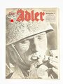 Der Adler "Die wohlverdiente Zigarette", Ausgabe 5 "unverkäuflich", 1. August 1944, gebraucht