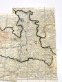 RAD, Standortkarte des Arbeitsgau/Bezirk XX auf "Reisekarte" Tirol und Voralberg, Januar 1941, 1:250.000, ca. 64 x 140 cm, gebraucht