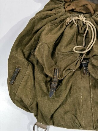 Rucksack Wehrmacht, gebrauchtes Stück mit Lagerschaden